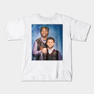 Anthony And Michael Mug Shot Step Brothers Kids T-Shirt